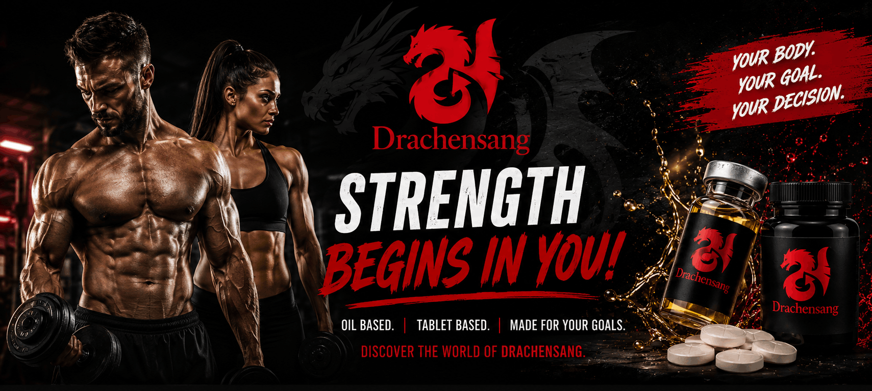 Drachensang Premium Oil-Based and Tablet-Based Supplements – Drachensang Gym USA